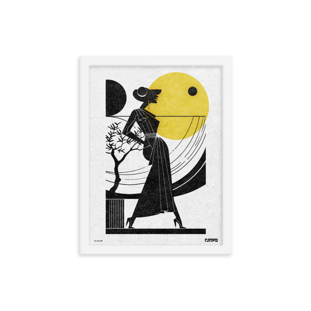 japan — framed art print · t.mpo