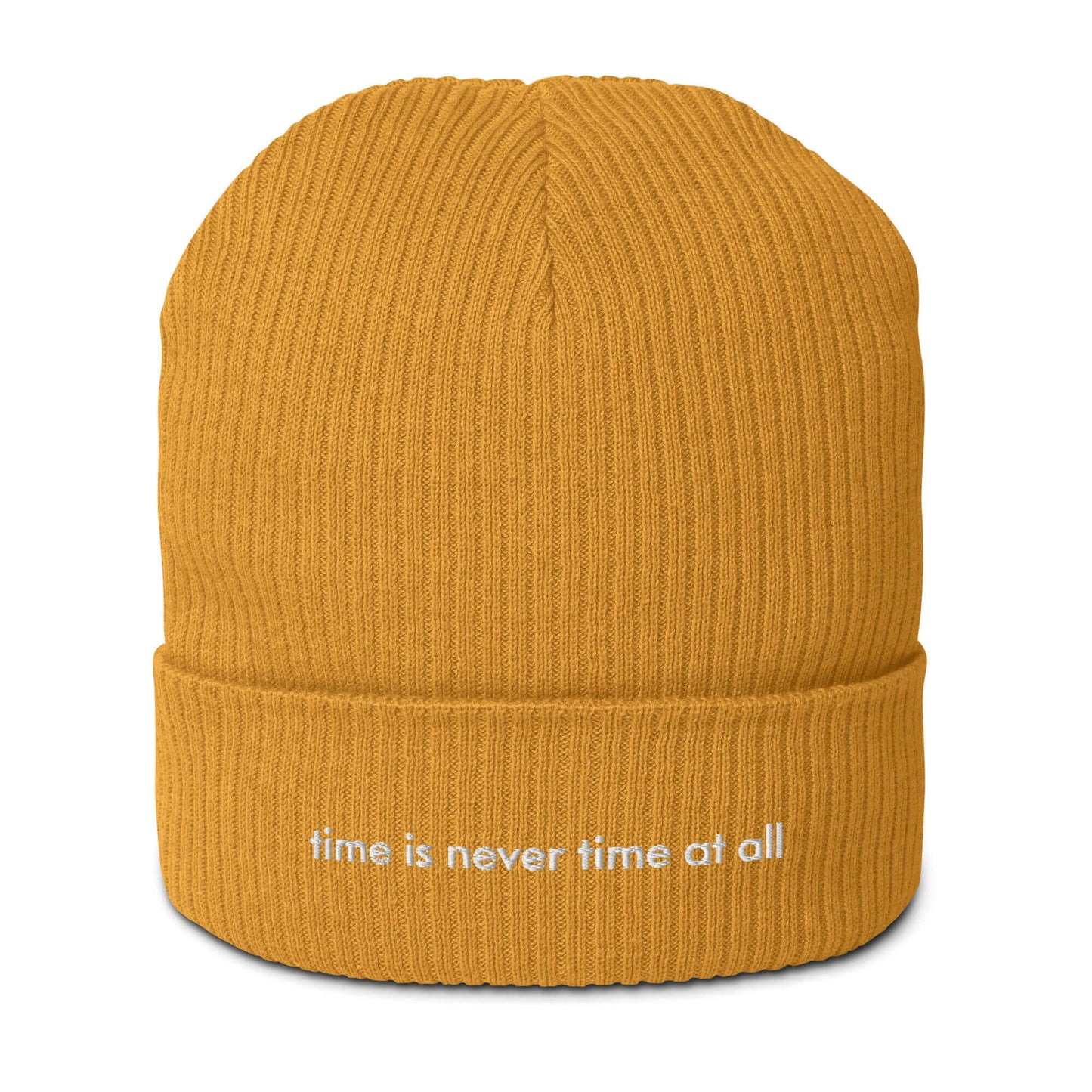 Eco-Friendly Beanie with Embroidery