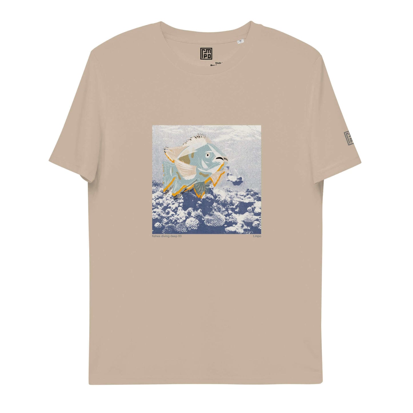 Eco-Friendly Unisex Organic Cotton Tee | Wearable Art
