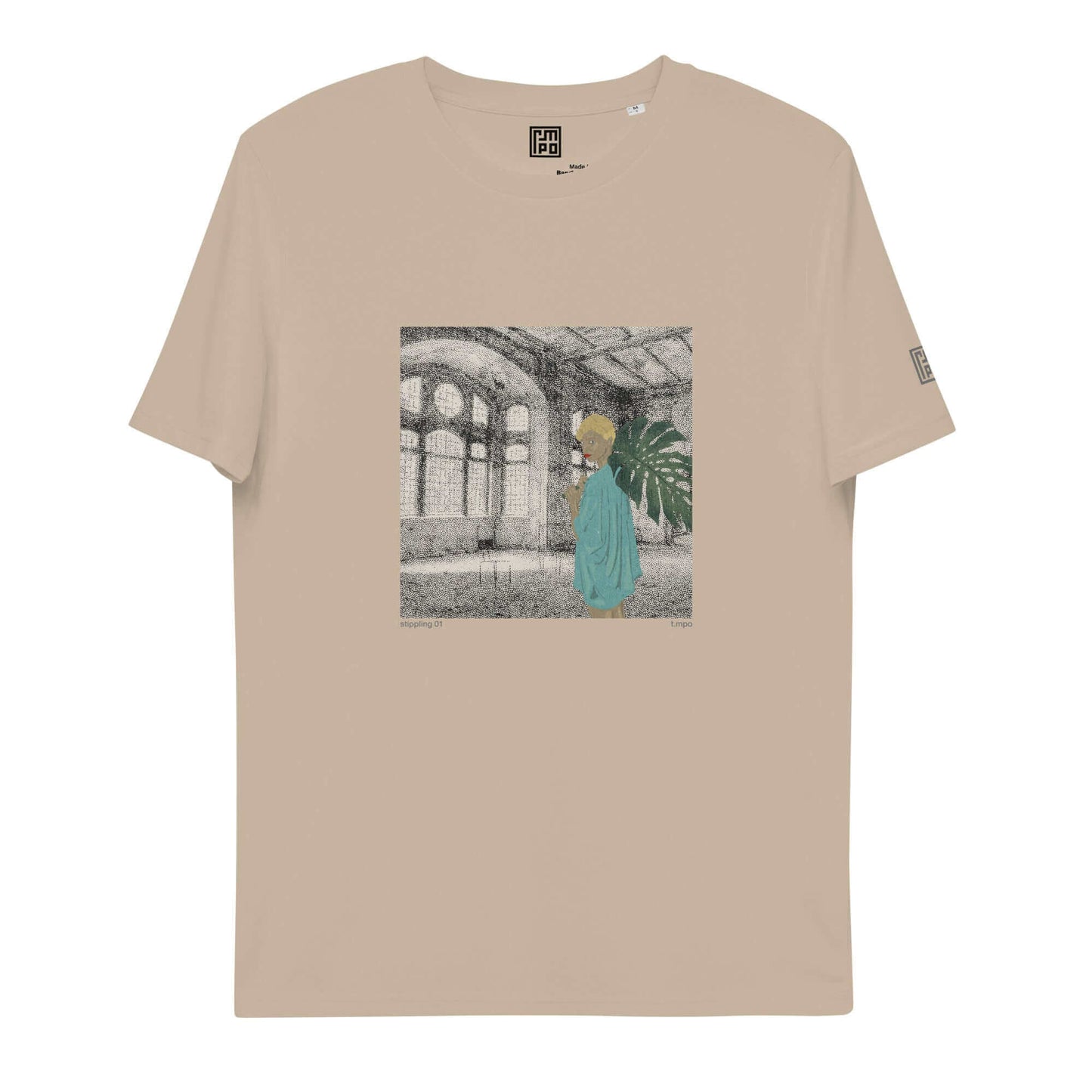 Eco-Friendly Unisex Organic Cotton Tee | Wearable Art