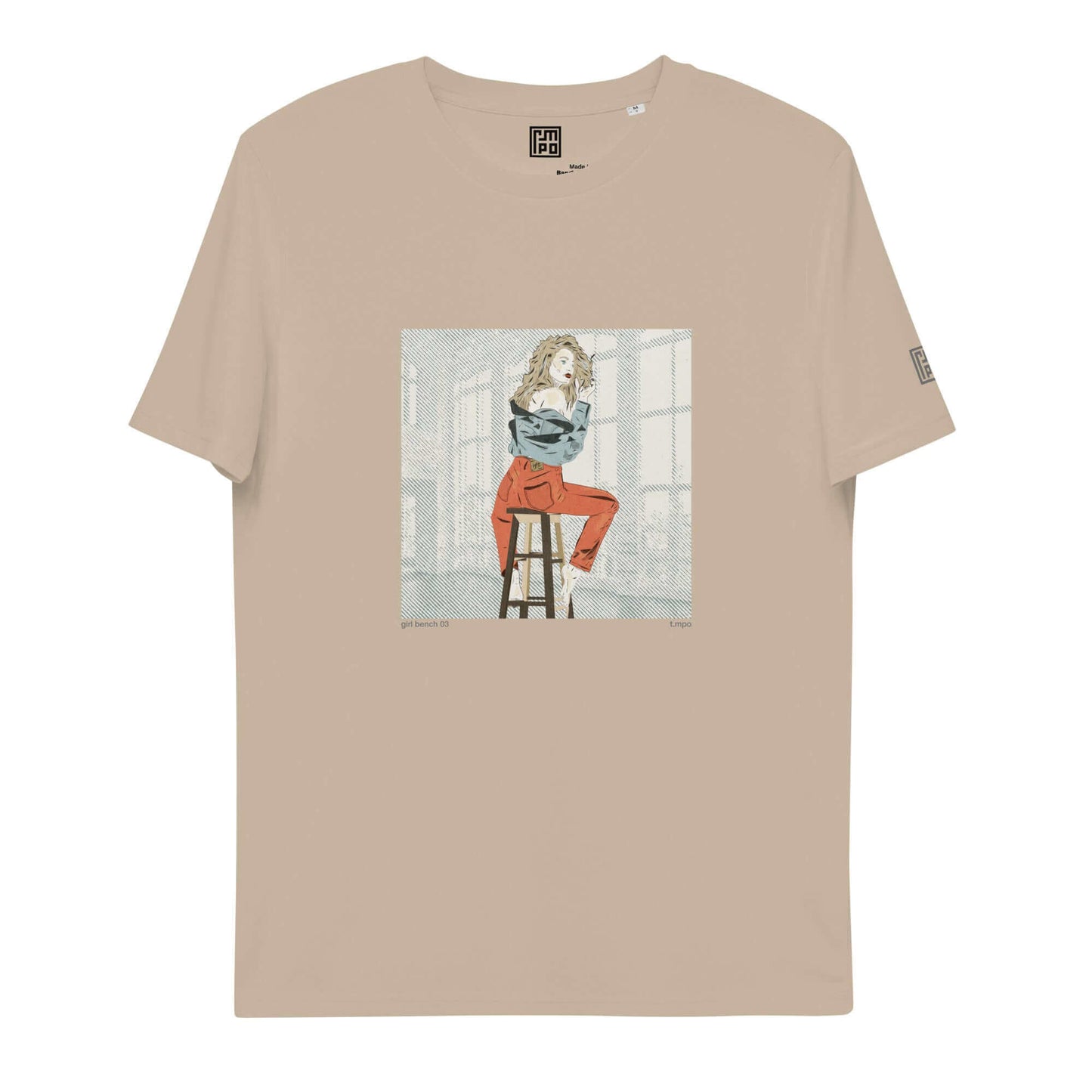 Eco-Friendly Unisex Organic Cotton Tee | Wearable Art