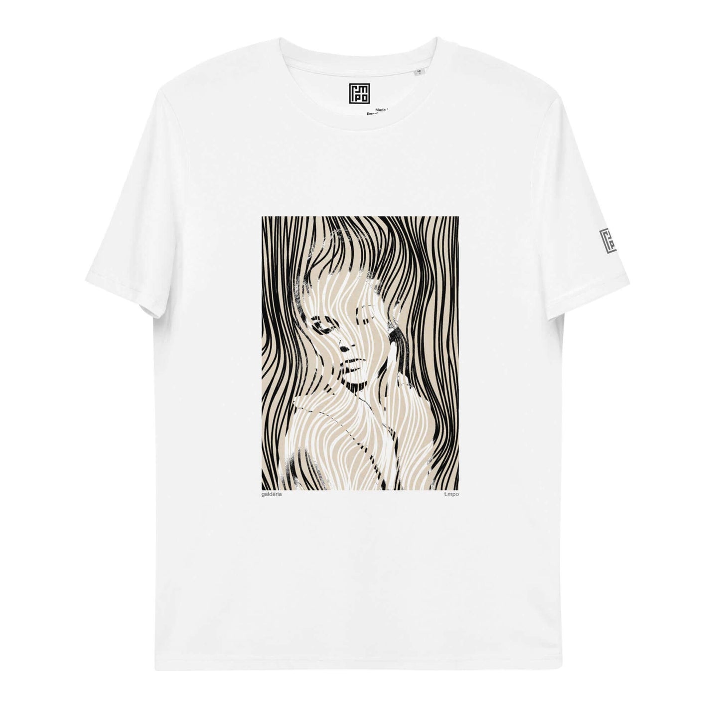 Eco-Friendly Unisex Organic Cotton Tee | Wearable Art