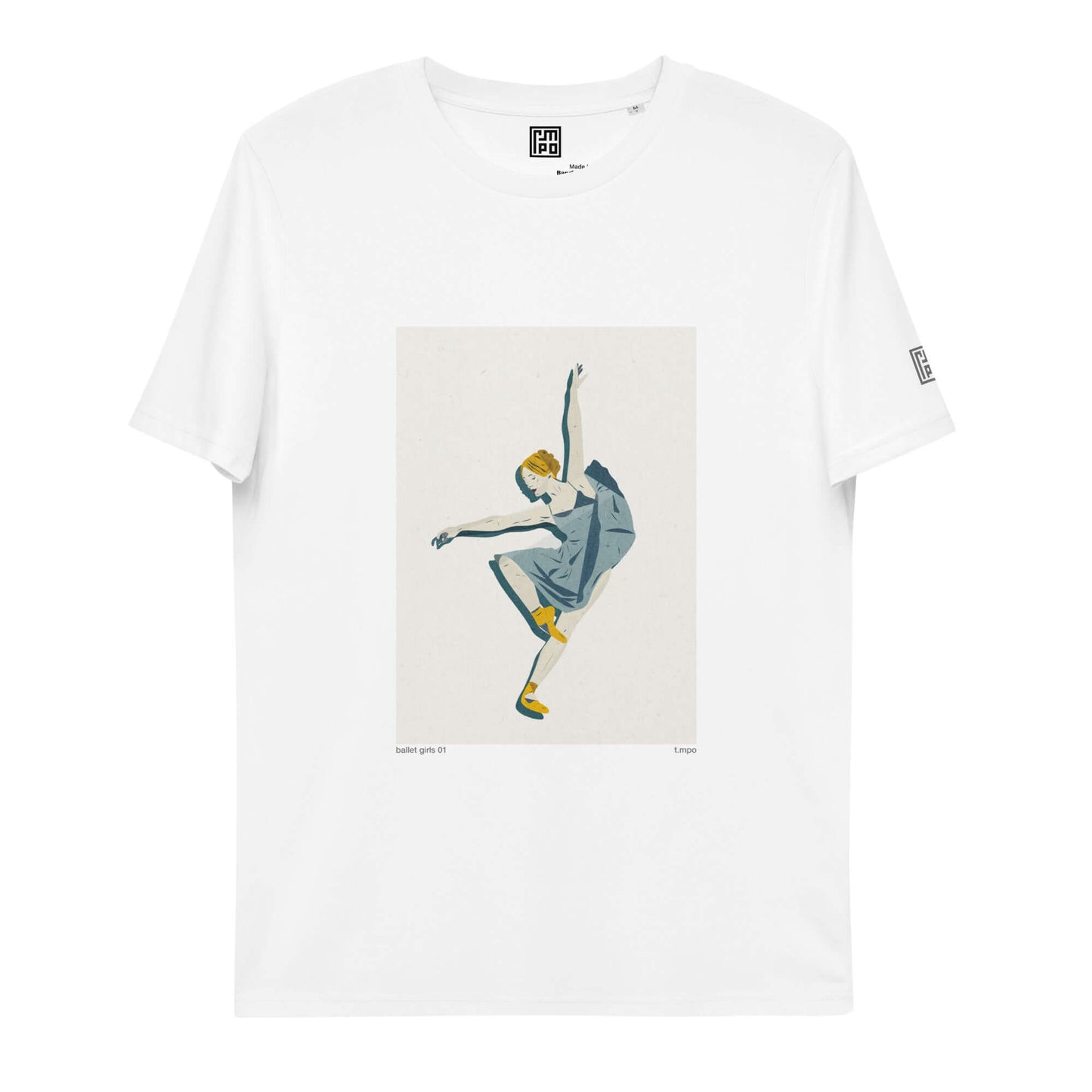 Eco-Friendly Unisex Organic Cotton Tee | Wearable Art