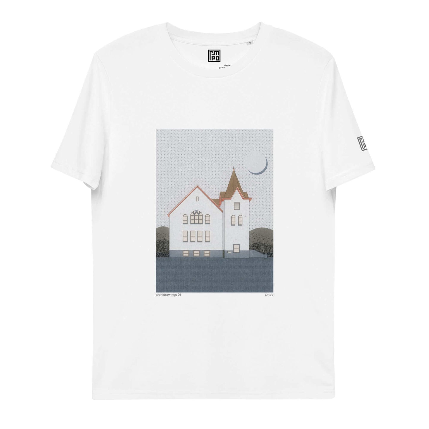 Eco-Friendly Unisex Organic Cotton Tee | Wearable Art