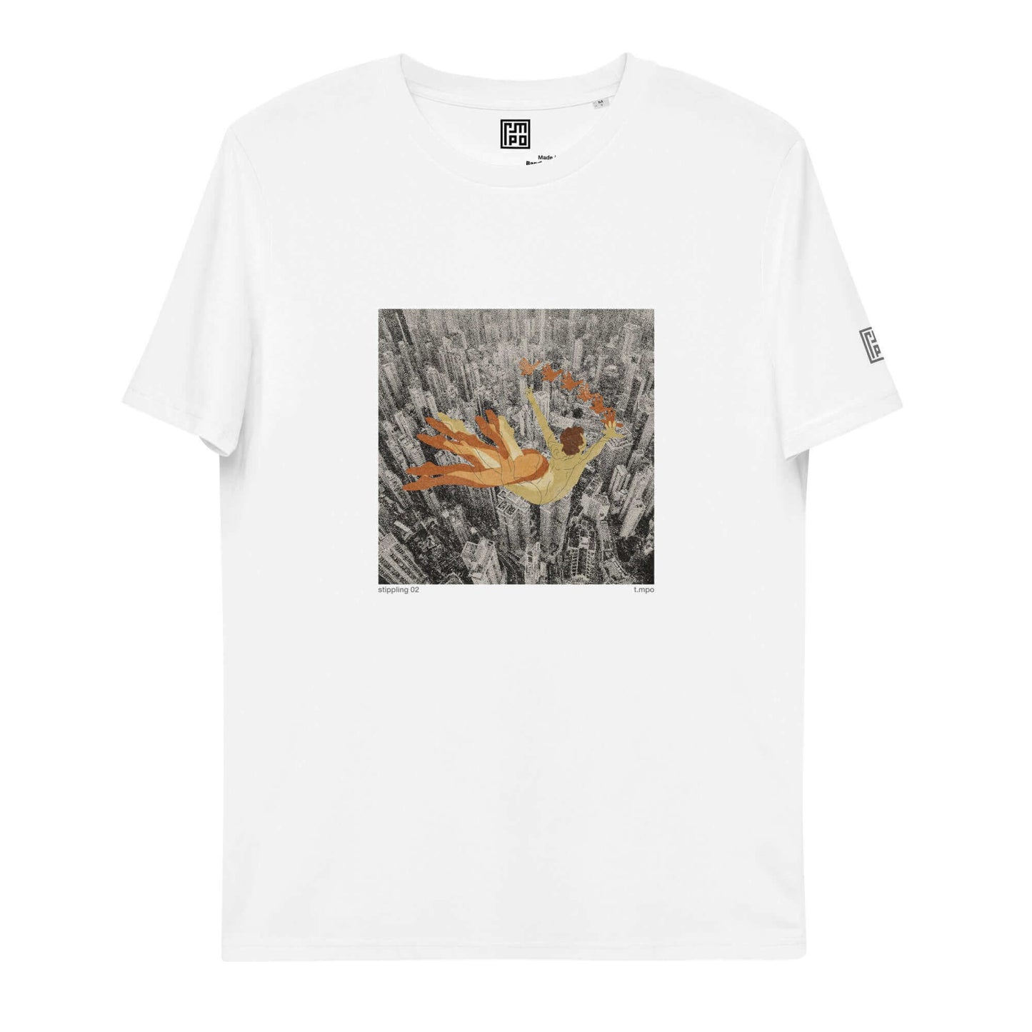 Eco-Friendly Unisex Organic Cotton Tee | Wearable Art