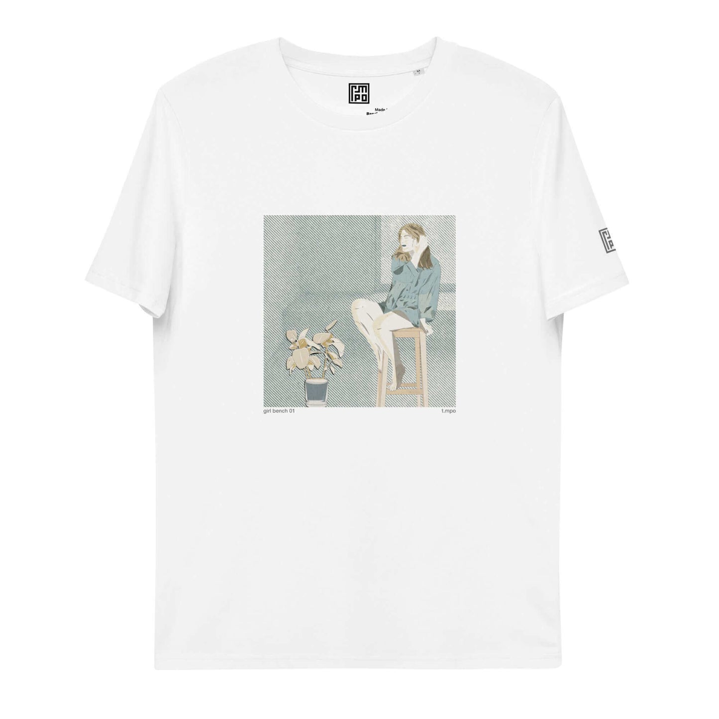 Eco-Friendly Unisex Organic Cotton Tee | Wearable Art