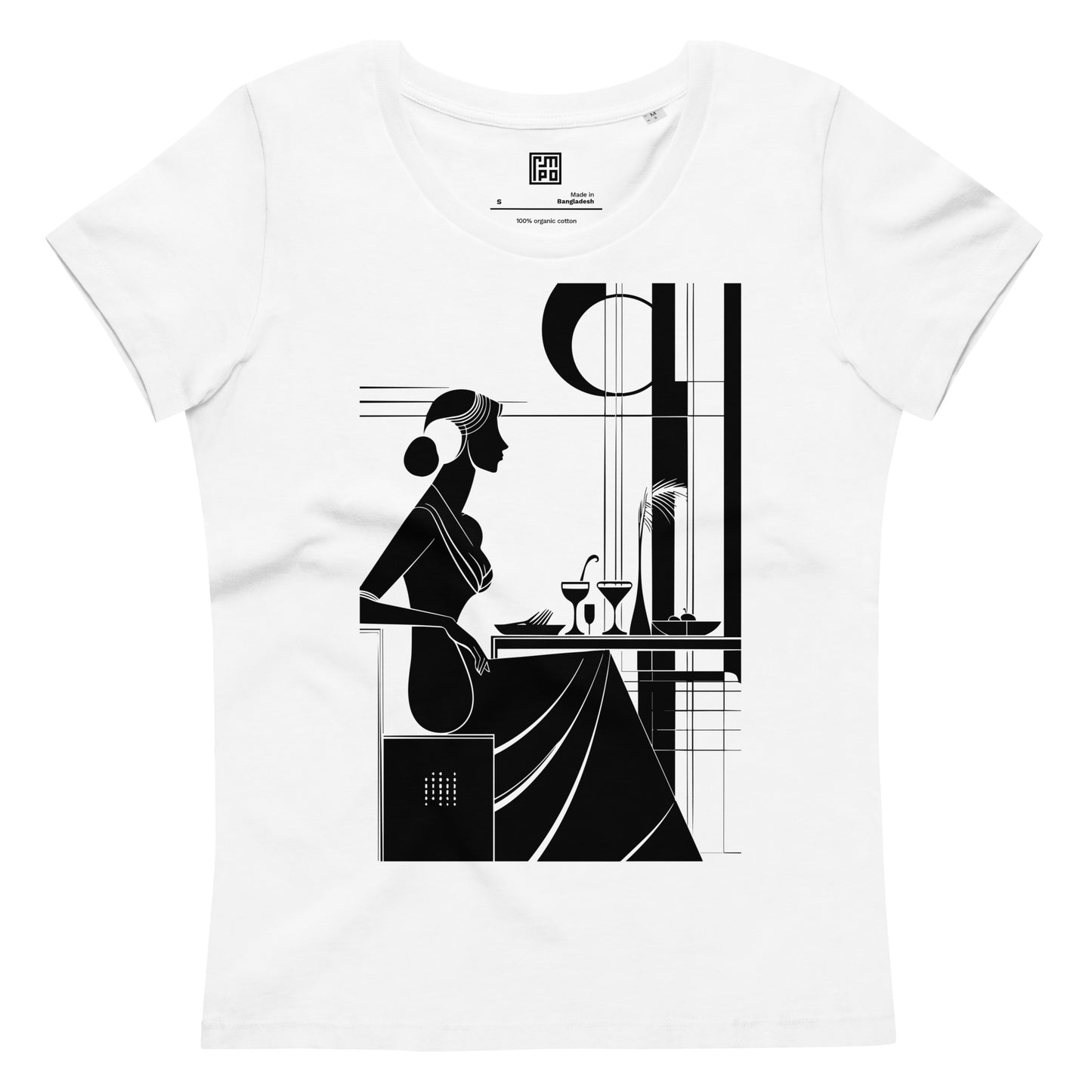 la vie 03 — organic cotton women t-shirt · t.mpo