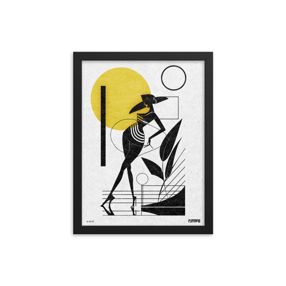 summerized — framed art print · t.mpo