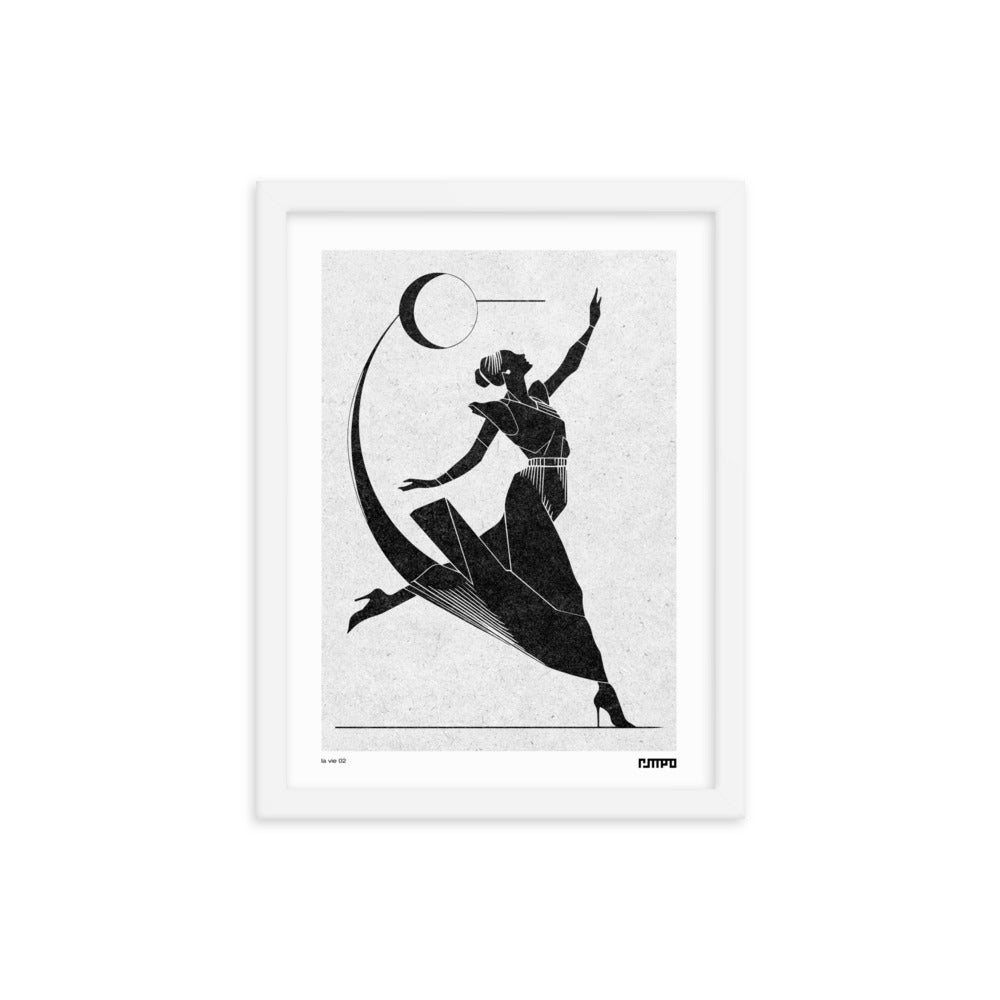 la vie 02 — framed art print · t.mpo