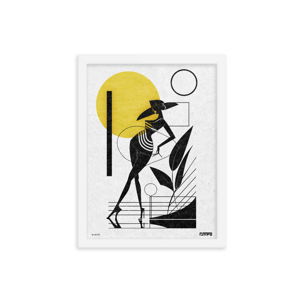 summerized — framed art print · t.mpo
