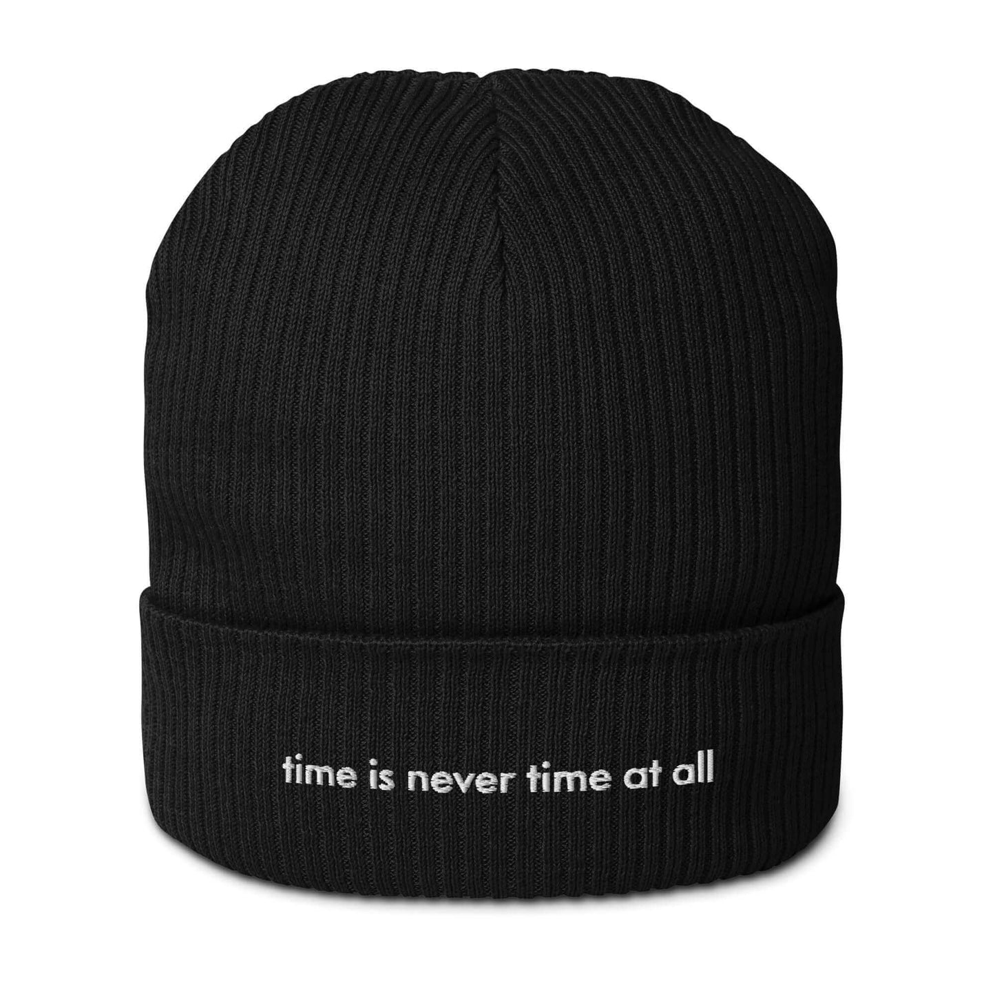 Eco-Friendly Beanie with Embroidery