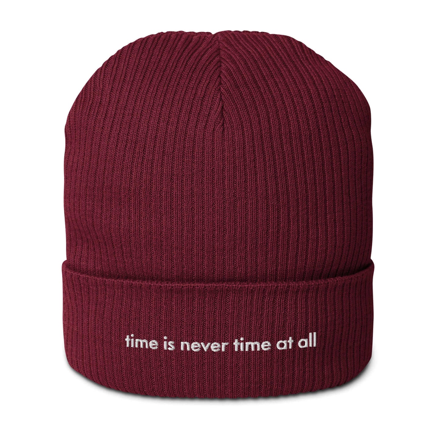 Eco-Friendly Beanie with Embroidery