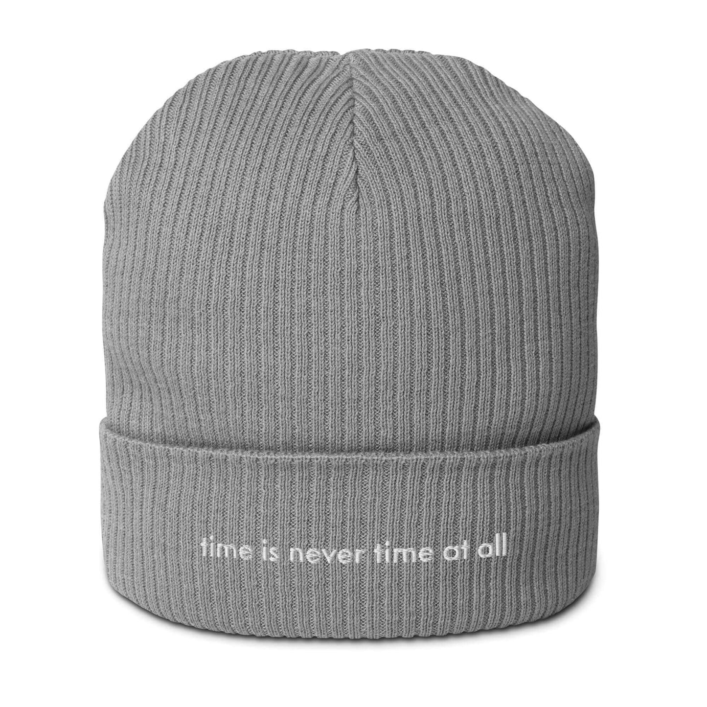 Eco-Friendly Beanie with Embroidery