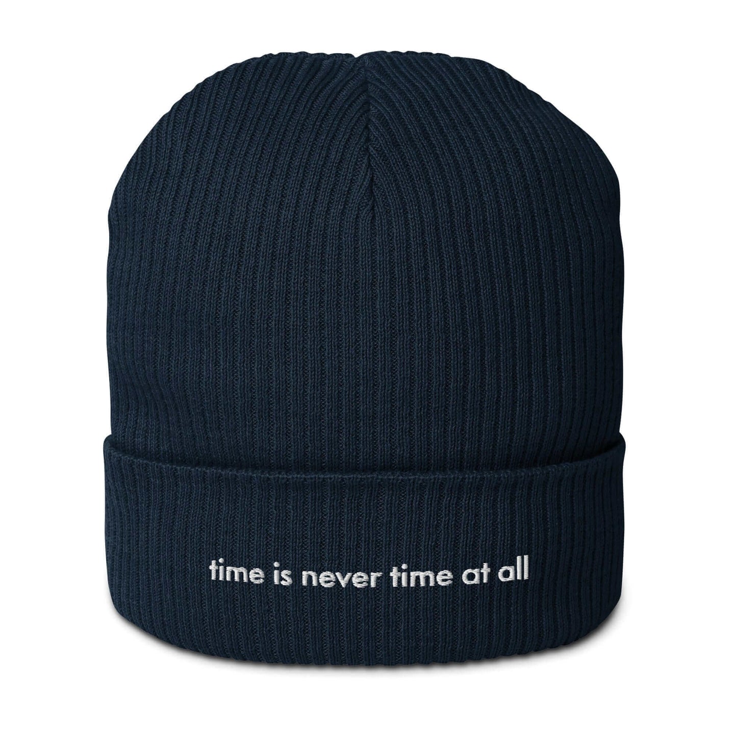 Eco-Friendly Beanie with Embroidery