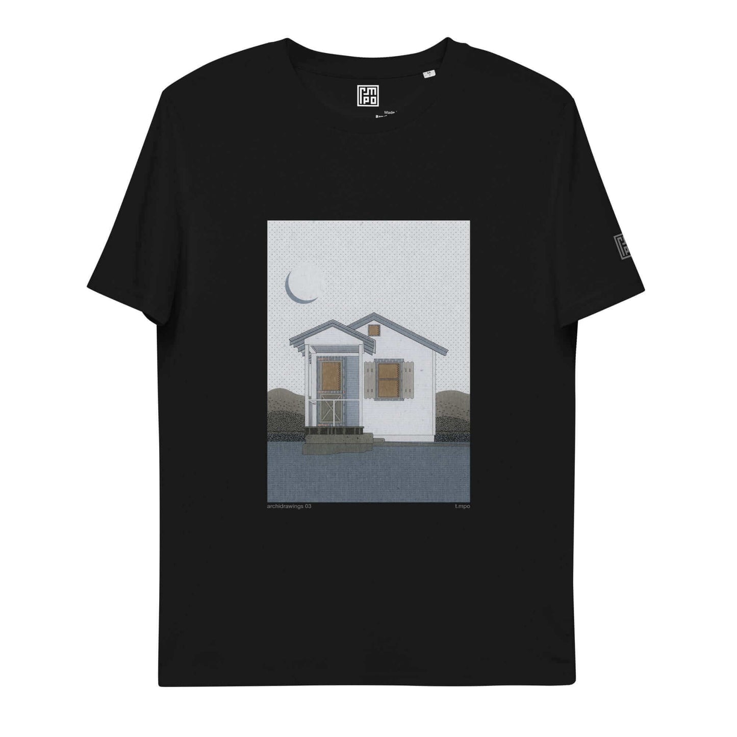 Eco-Friendly Unisex Organic Cotton Tee | Wearable Art