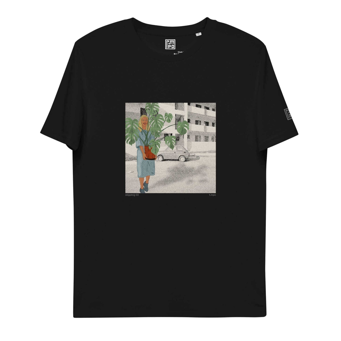 Eco-Friendly Unisex Organic Cotton Tee | Wearable Art