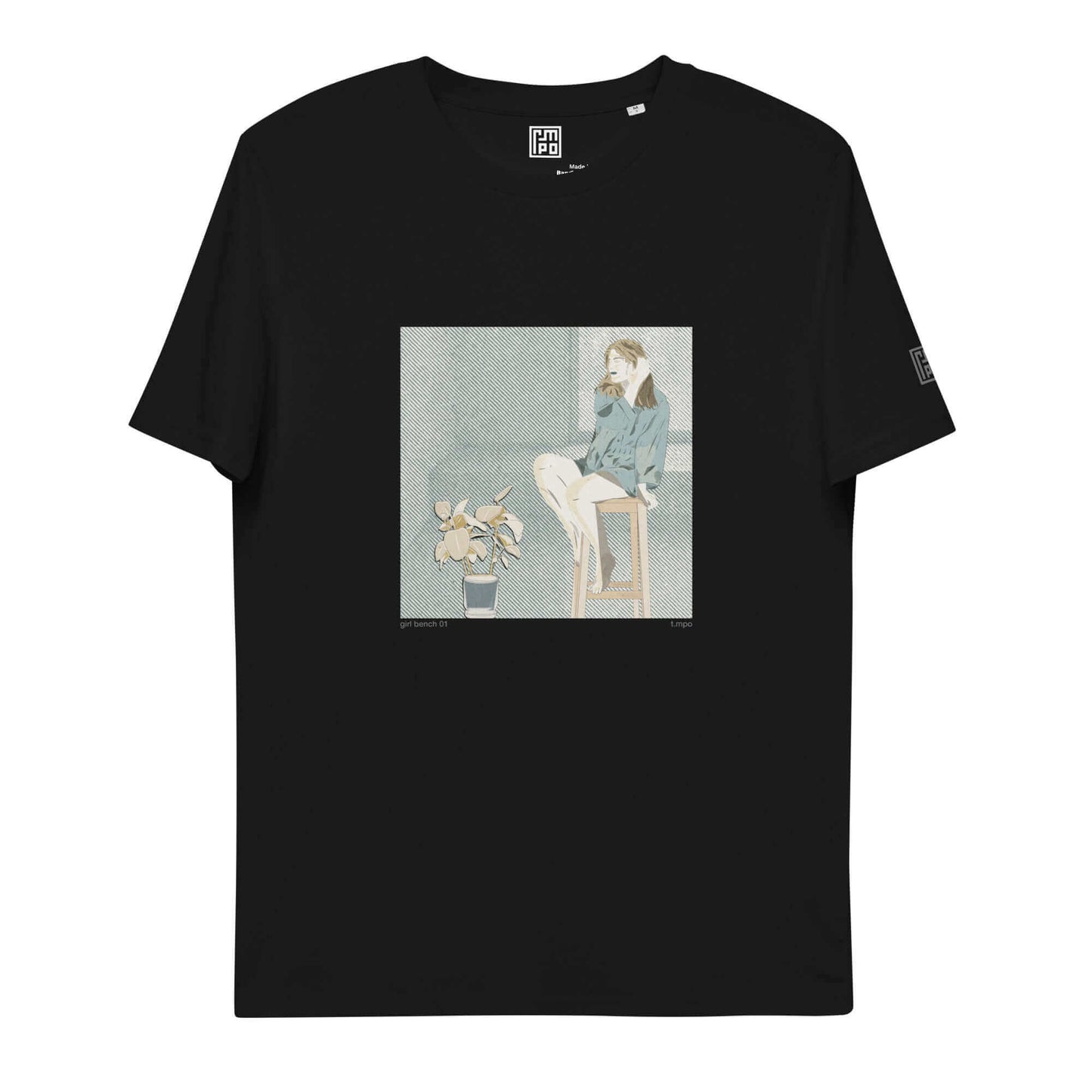 Eco-Friendly Unisex Organic Cotton Tee | Wearable Art