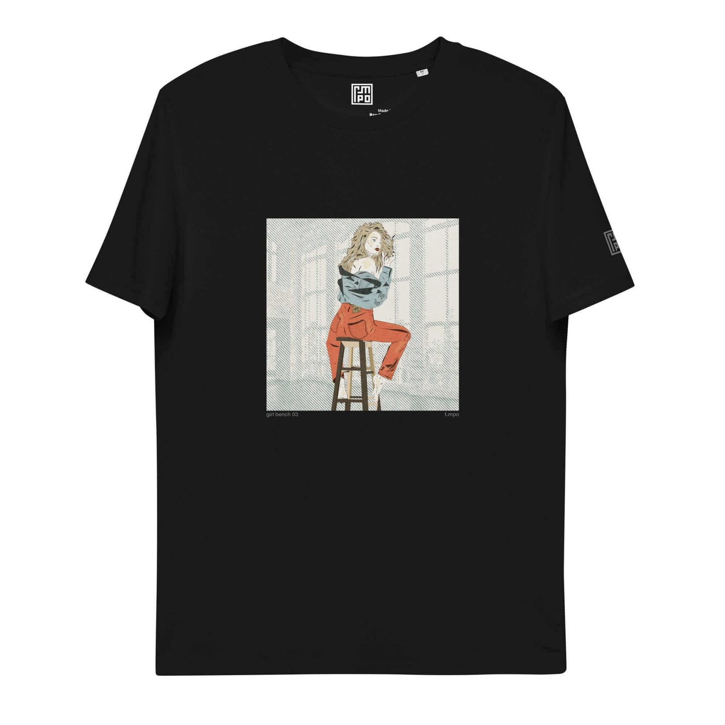 Eco-Friendly Unisex Organic Cotton Tee | Wearable Art
