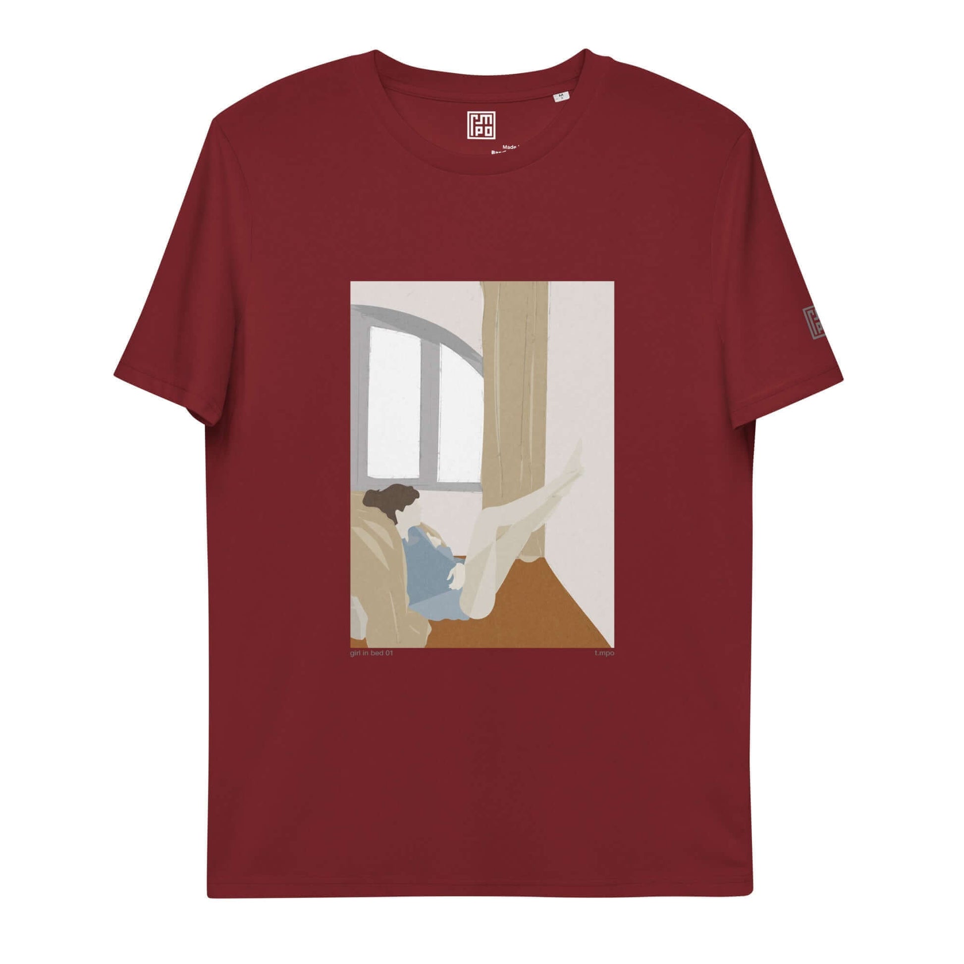 Eco-Friendly Unisex Organic Cotton Tee | Wearable Art