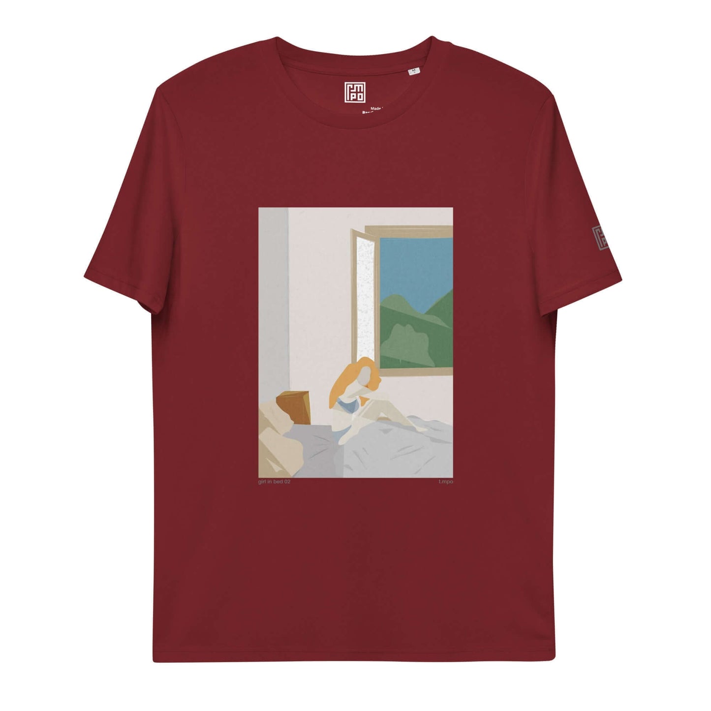 Eco-Friendly Unisex Organic Cotton Tee | Wearable Art