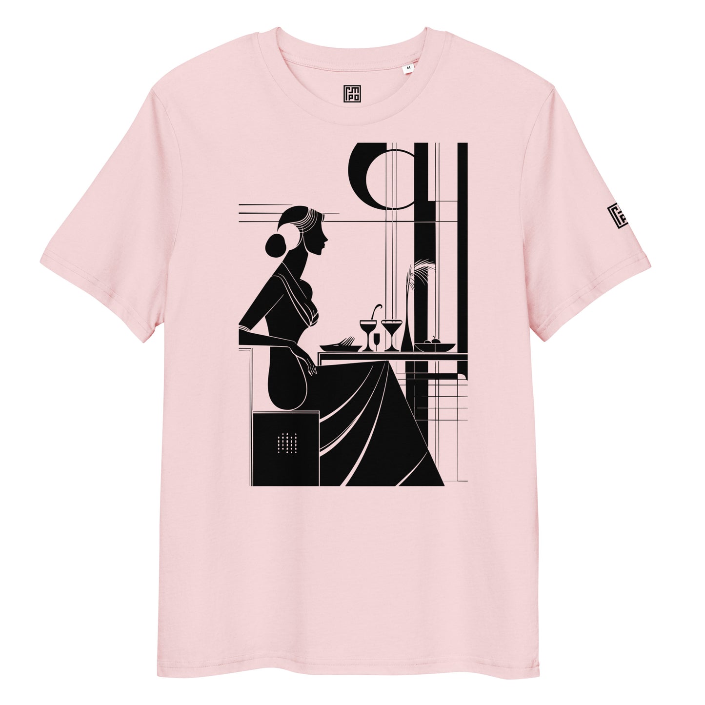 la vie 03 — organic cotton unisex t-shirt · t.mpo