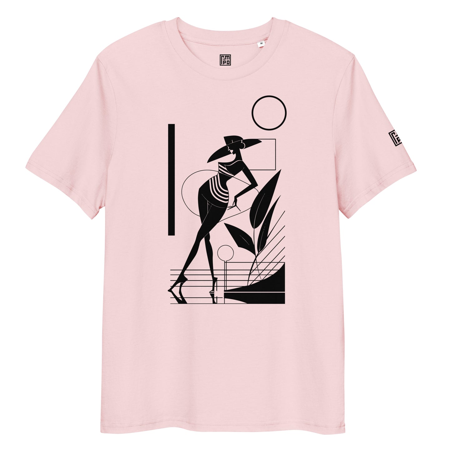 summerized — organic cotton unisex t-shirt · t.mpo