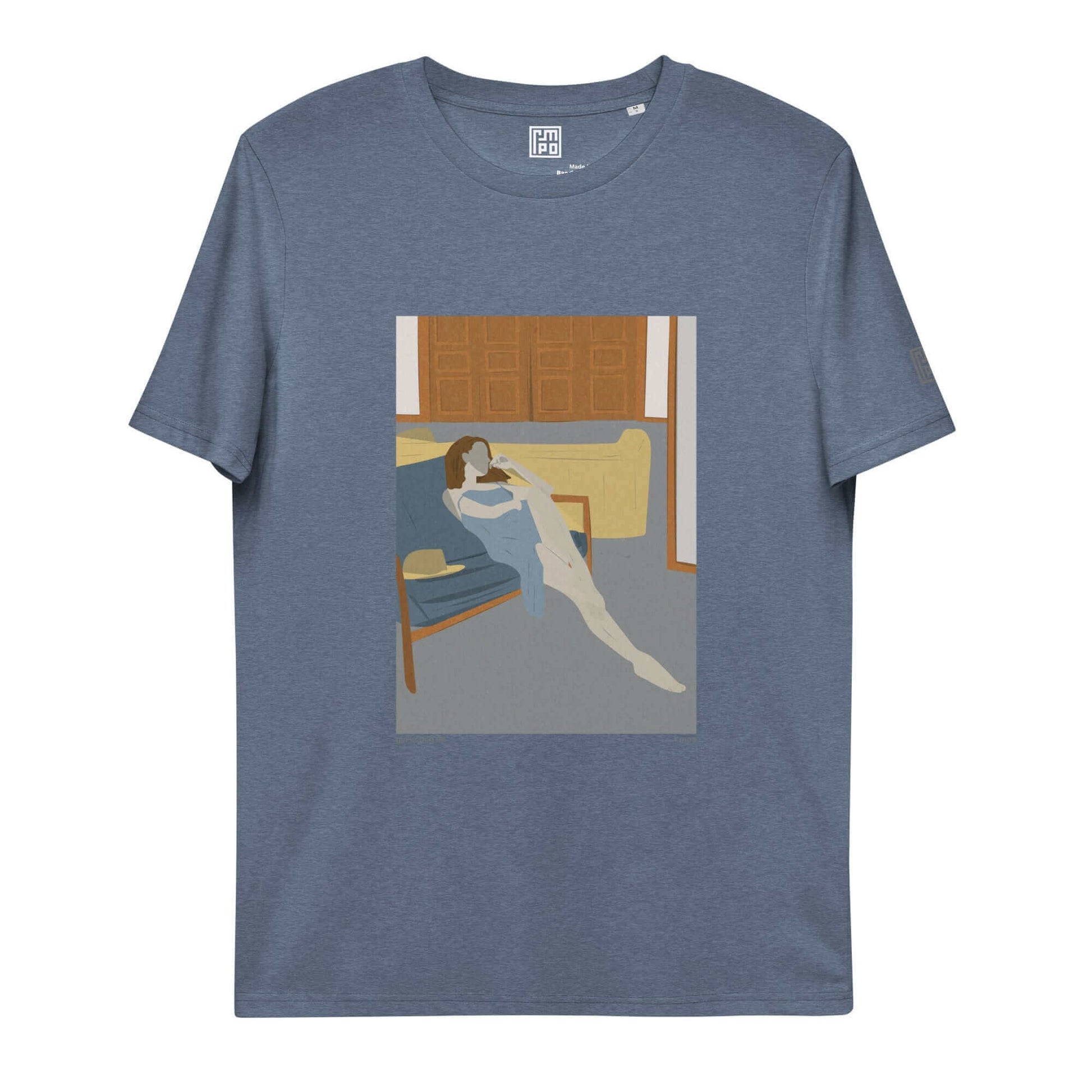 Eco-Friendly Unisex Organic Cotton Tee | Wearable Art