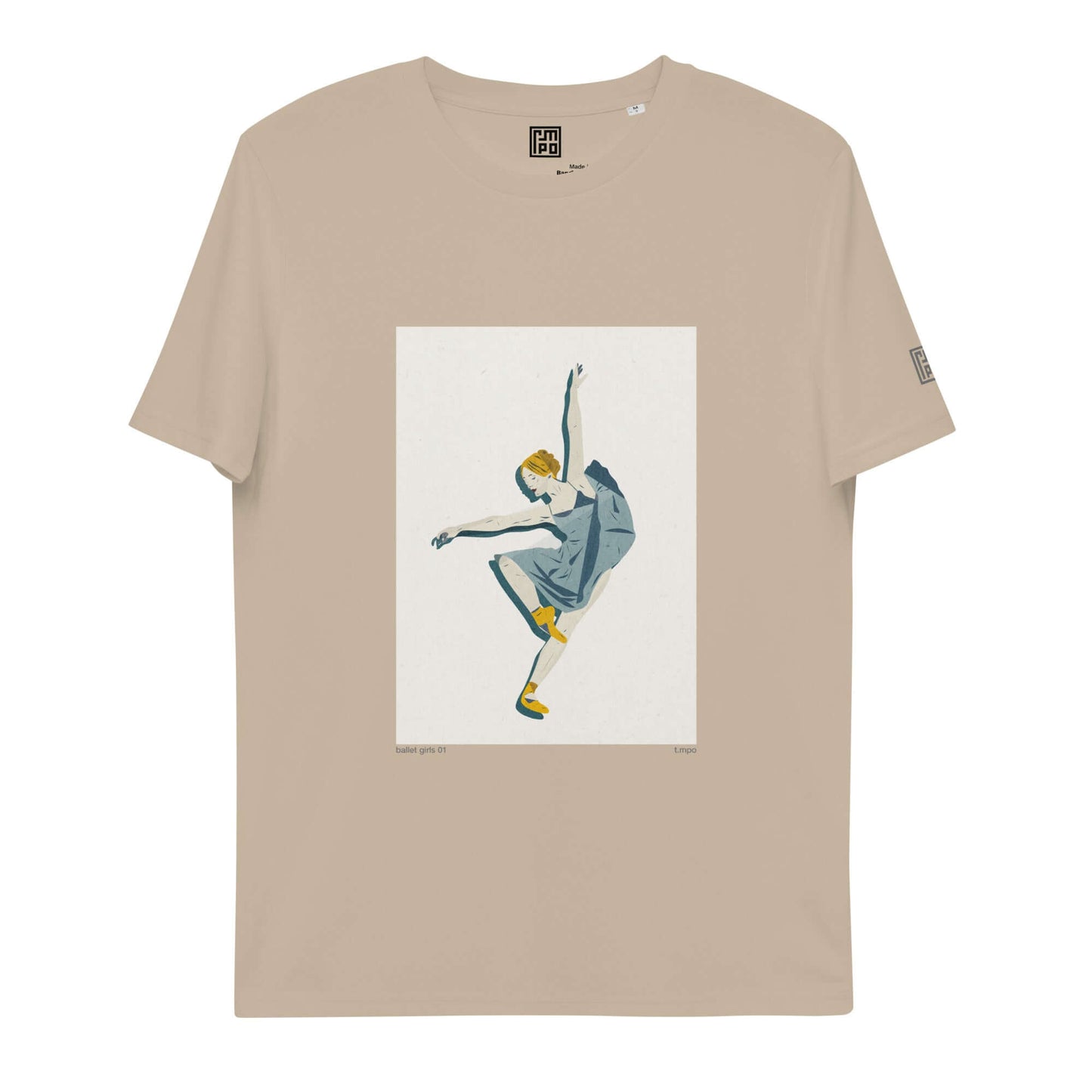 Eco-Friendly Unisex Organic Cotton Tee | Wearable Art