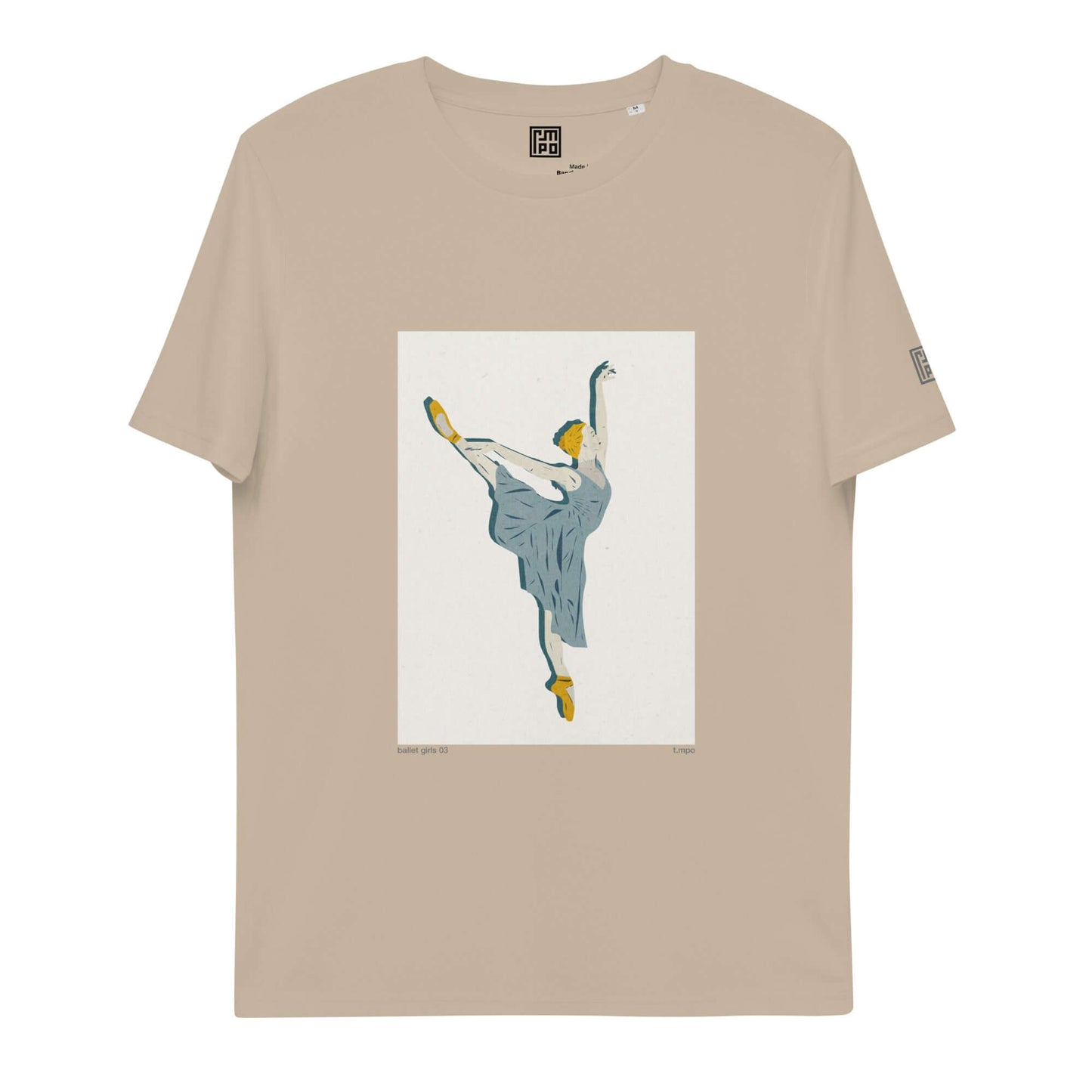 Eco-Friendly Unisex Organic Cotton Tee | Wearable Art