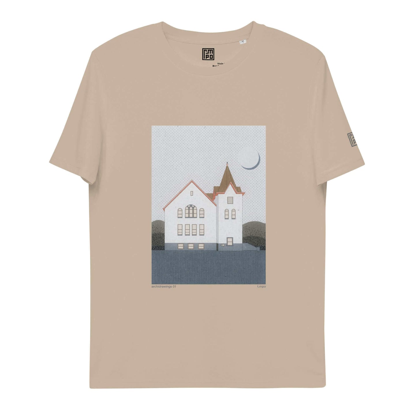Eco-Friendly Unisex Organic Cotton Tee | Wearable Art