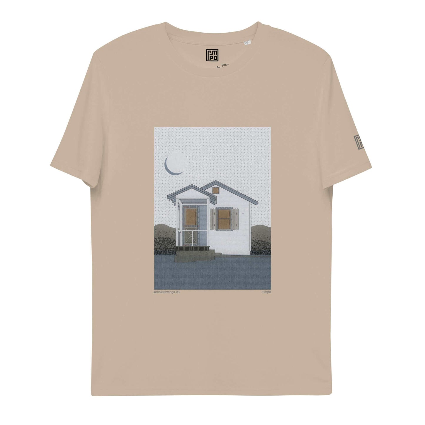 Eco-Friendly Unisex Organic Cotton Tee | Wearable Art