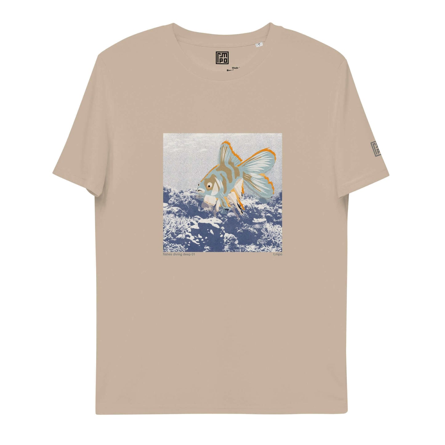 Eco-Friendly Unisex Organic Cotton Tee | Wearable Art