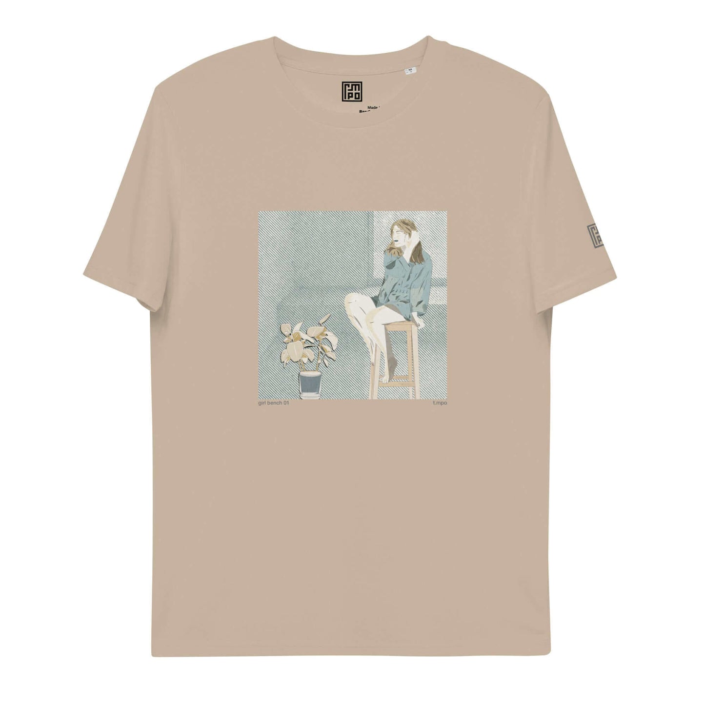 Eco-Friendly Unisex Organic Cotton Tee | Wearable Art
