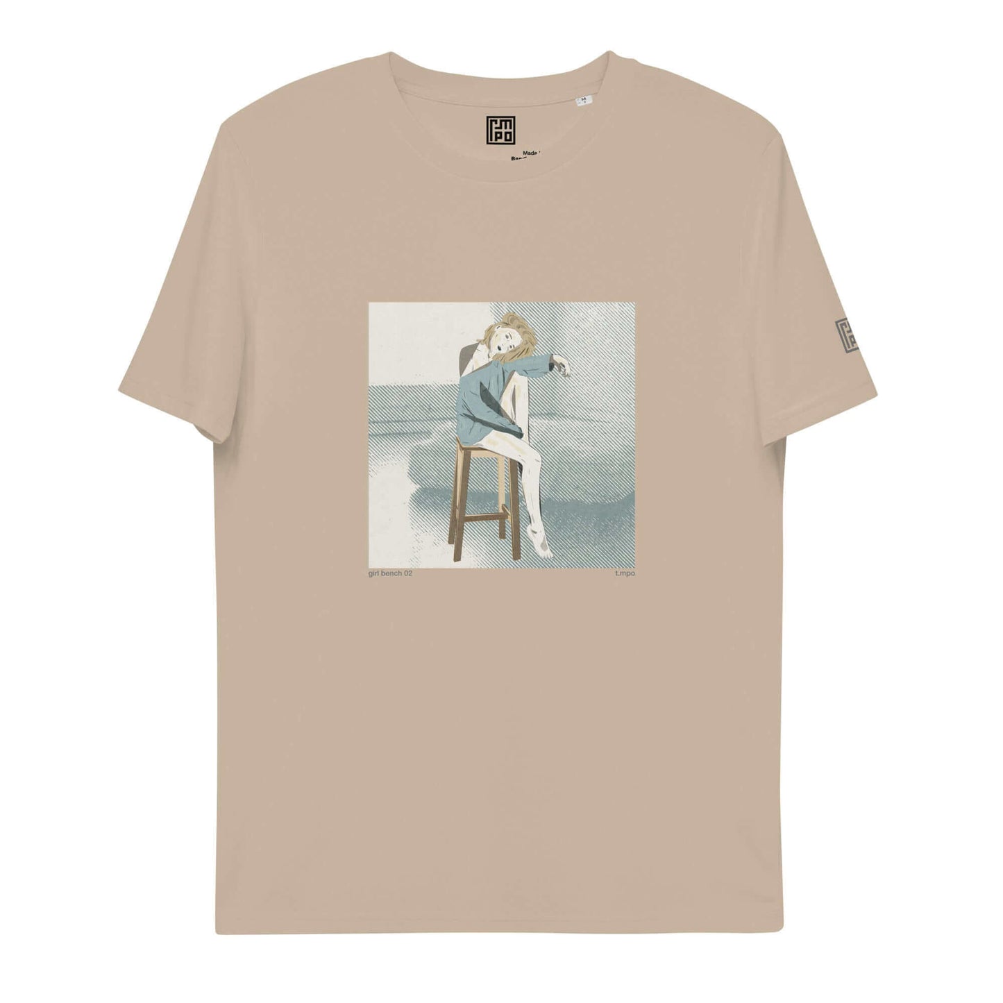 Eco-Friendly Unisex Organic Cotton Tee | Wearable Art