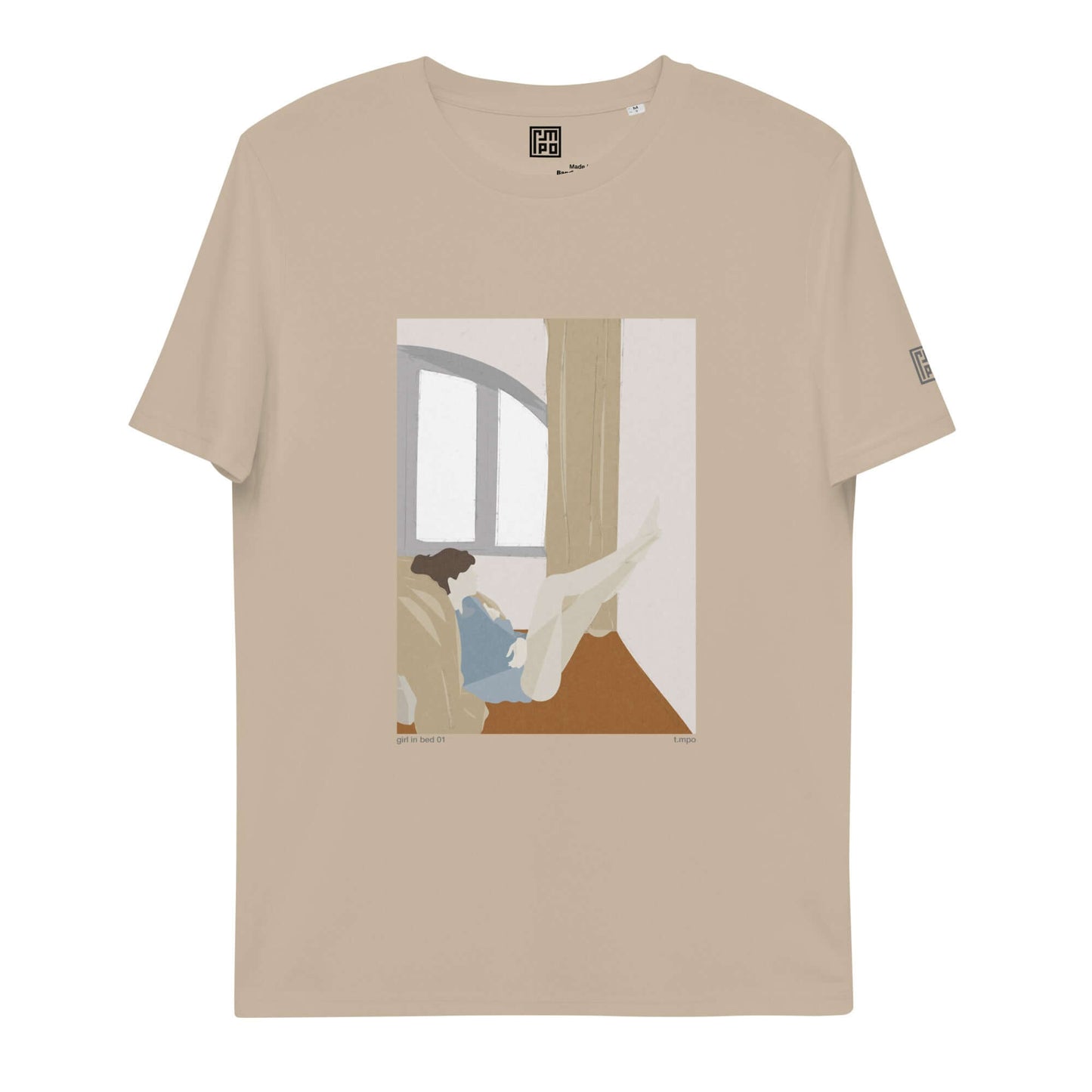 Eco-Friendly Unisex Organic Cotton Tee | Wearable Art