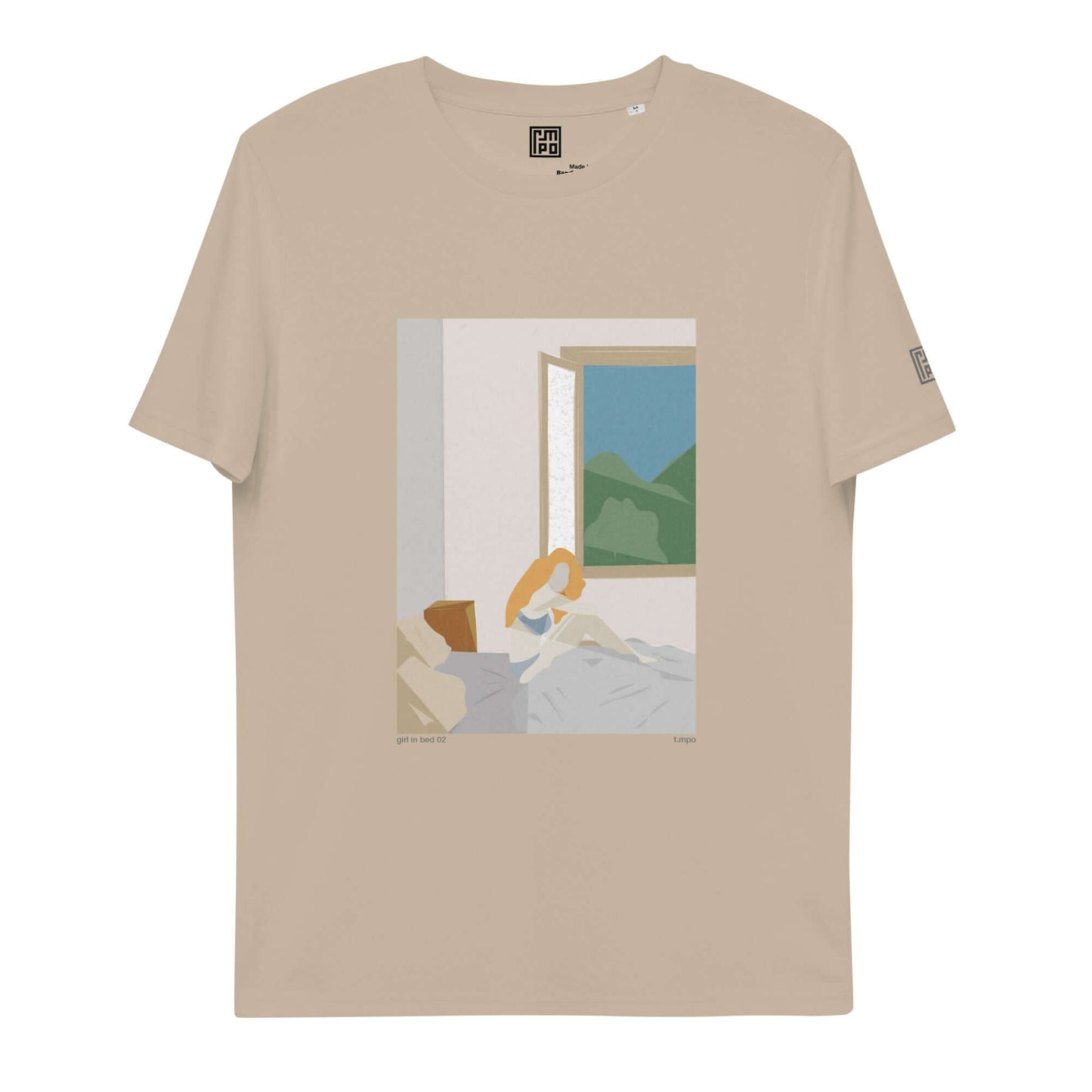 Eco-Friendly Unisex Organic Cotton Tee | Wearable Art