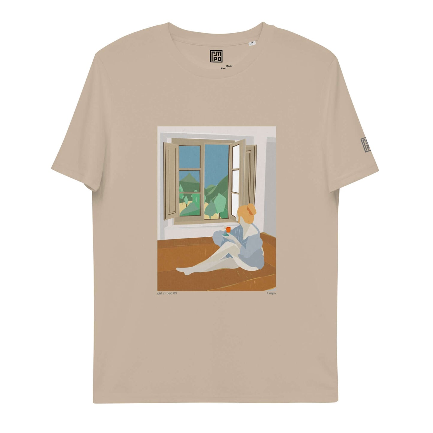Eco-Friendly Unisex Organic Cotton Tee | Wearable Art