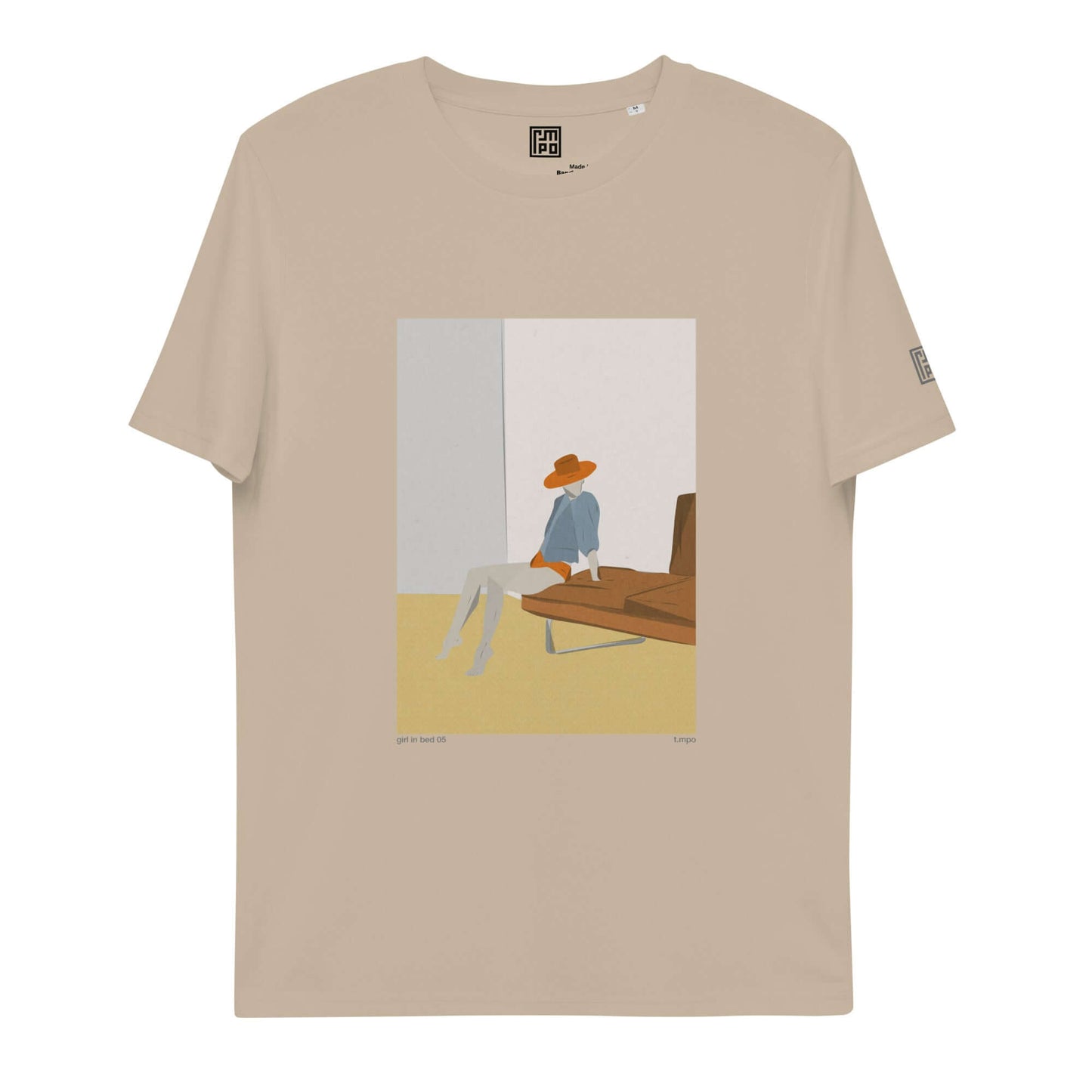 Eco-Friendly Unisex Organic Cotton Tee | Wearable Art