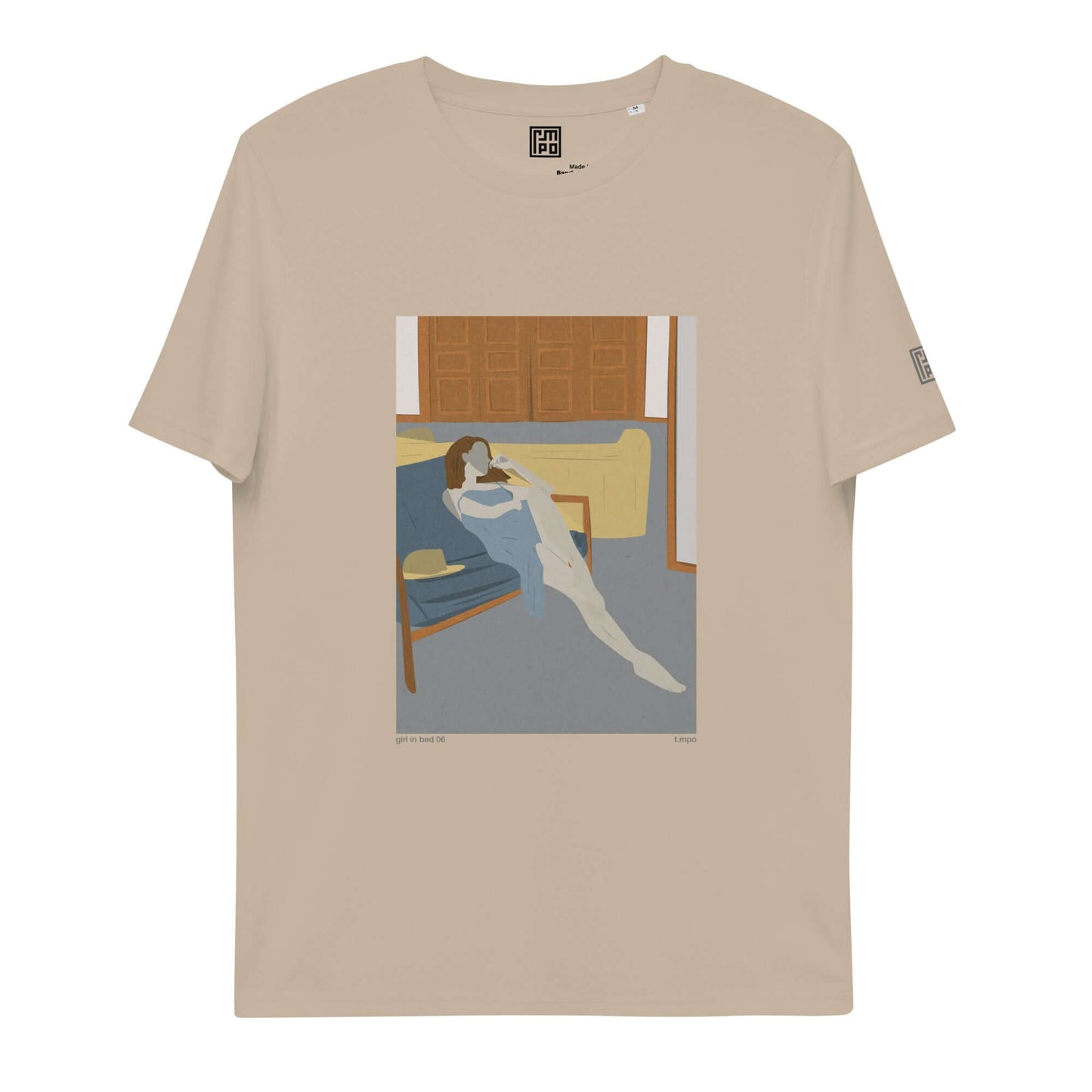 Eco-Friendly Unisex Organic Cotton Tee | Wearable Art