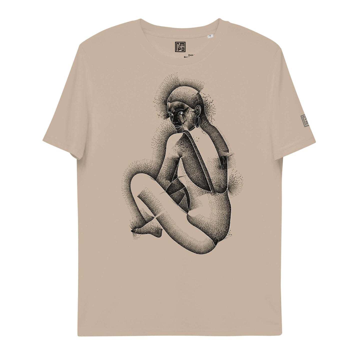 Eco-Friendly Unisex Organic Cotton Tee | Wearable Art