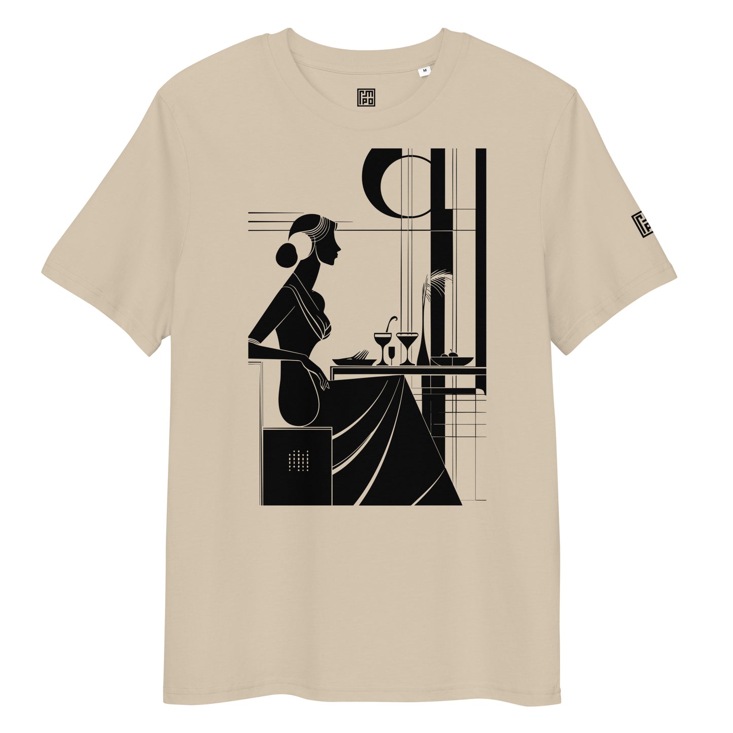 la vie 03 — organic cotton unisex t-shirt · t.mpo