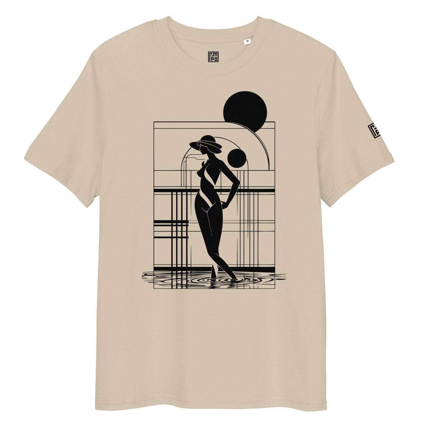 caregiver — organic cotton unisex t-shirt · t.mpo