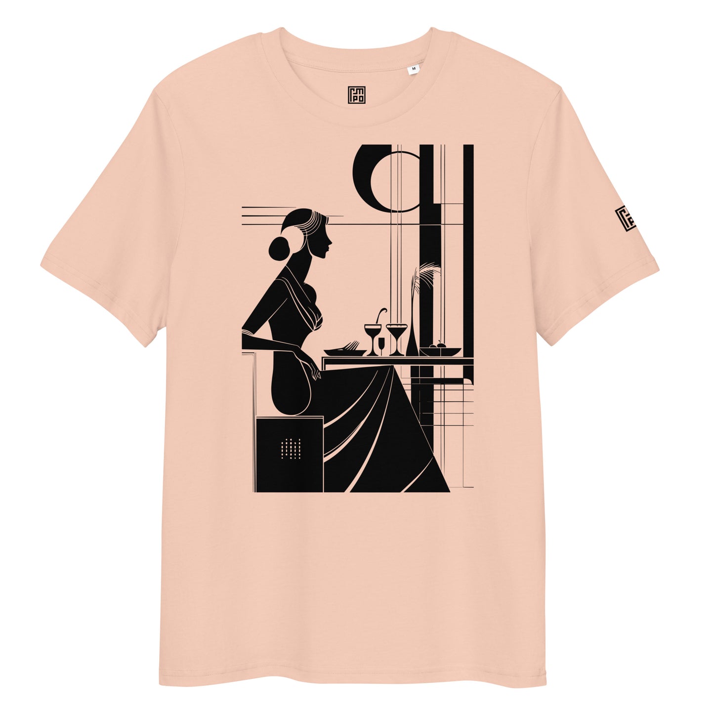 la vie 03 — organic cotton unisex t-shirt · t.mpo