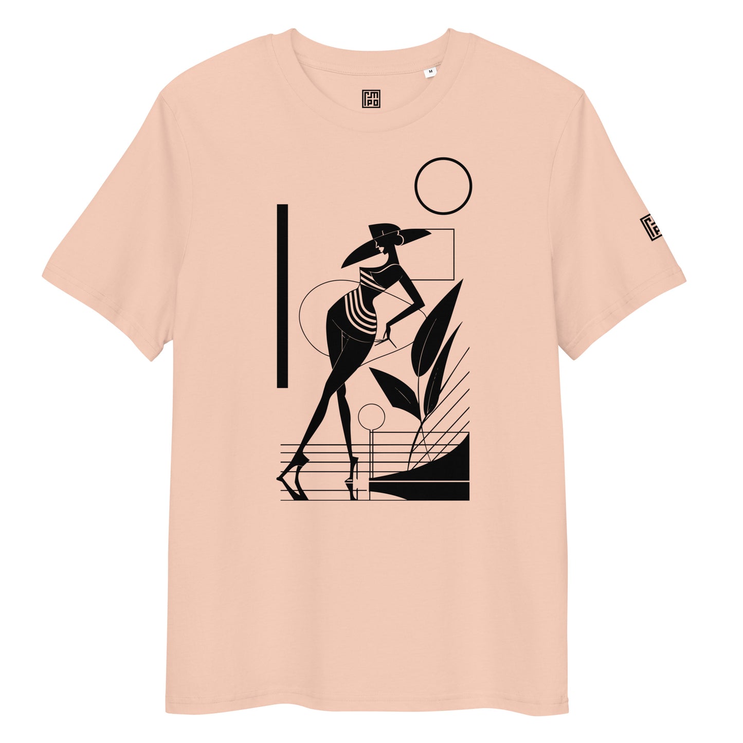 summerized — organic cotton unisex t-shirt · t.mpo