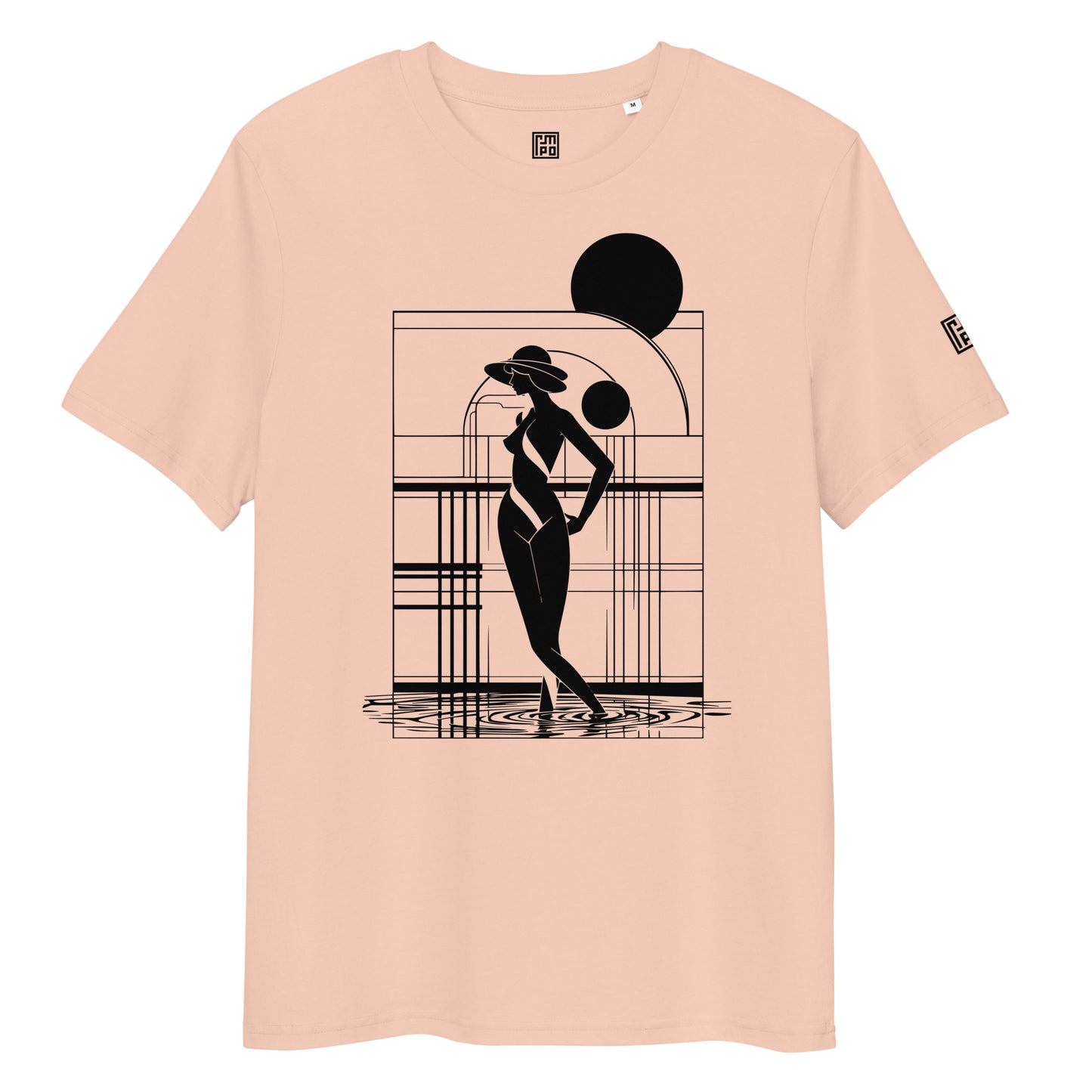 caregiver — organic cotton unisex t-shirt · t.mpo