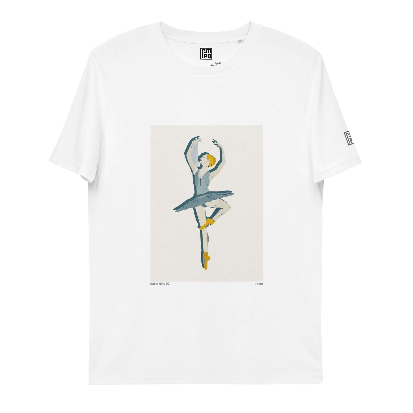 Eco-Friendly Unisex Organic Cotton Tee | Wearable Art