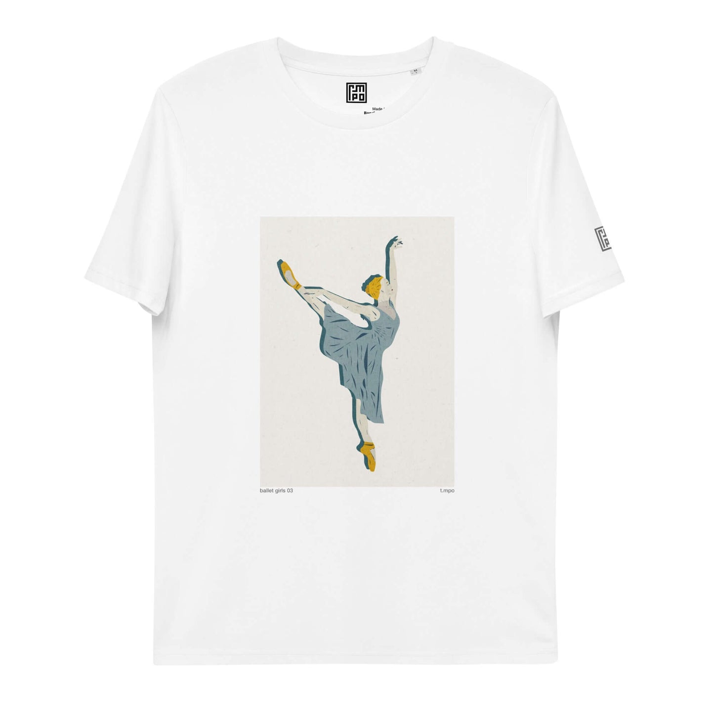 Eco-Friendly Unisex Organic Cotton Tee | Wearable Art