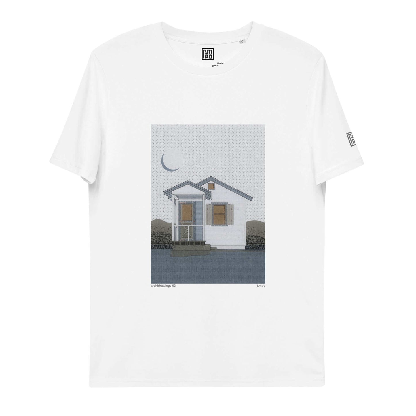 Eco-Friendly Unisex Organic Cotton Tee | Wearable Art