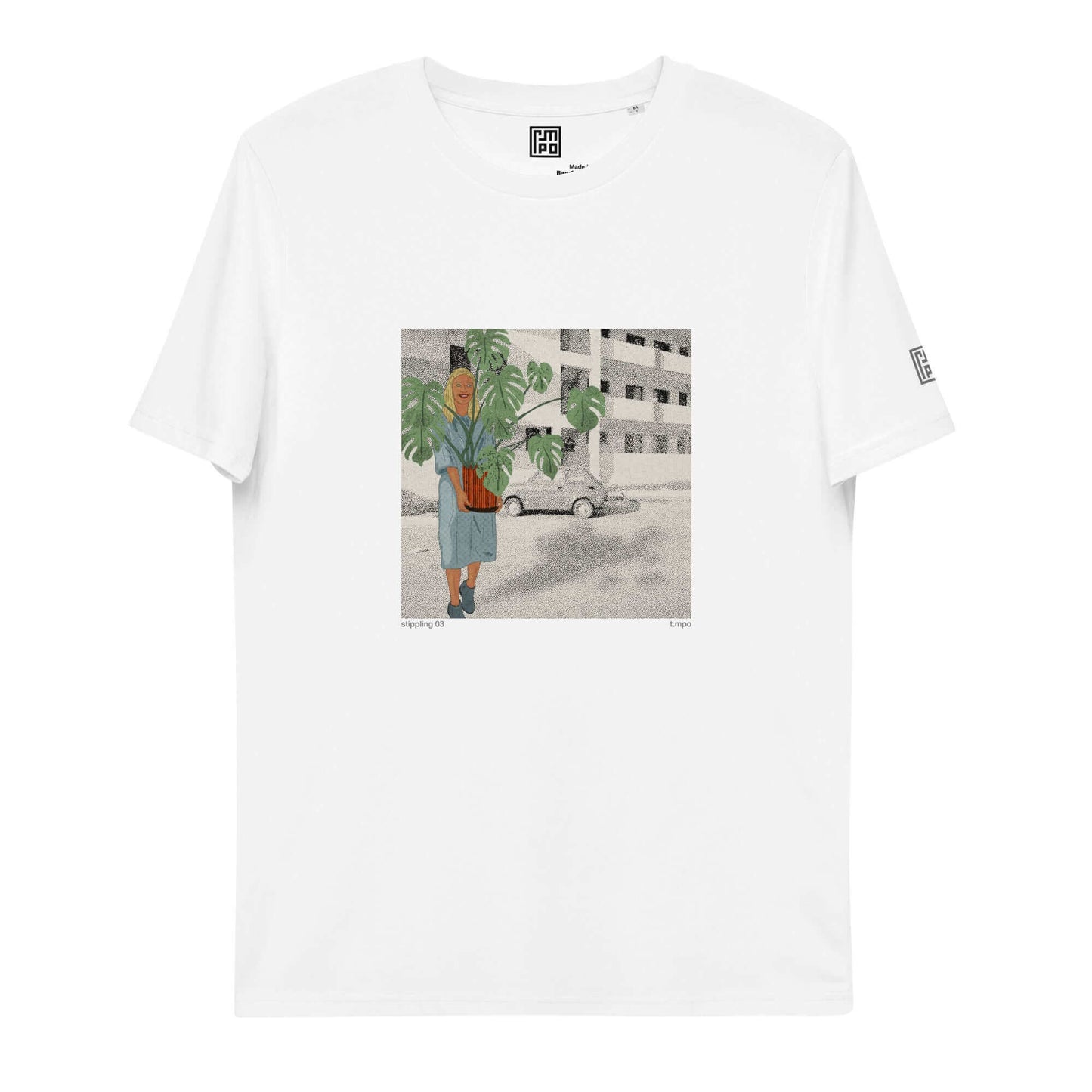 Eco-Friendly Unisex Organic Cotton Tee | Wearable Art