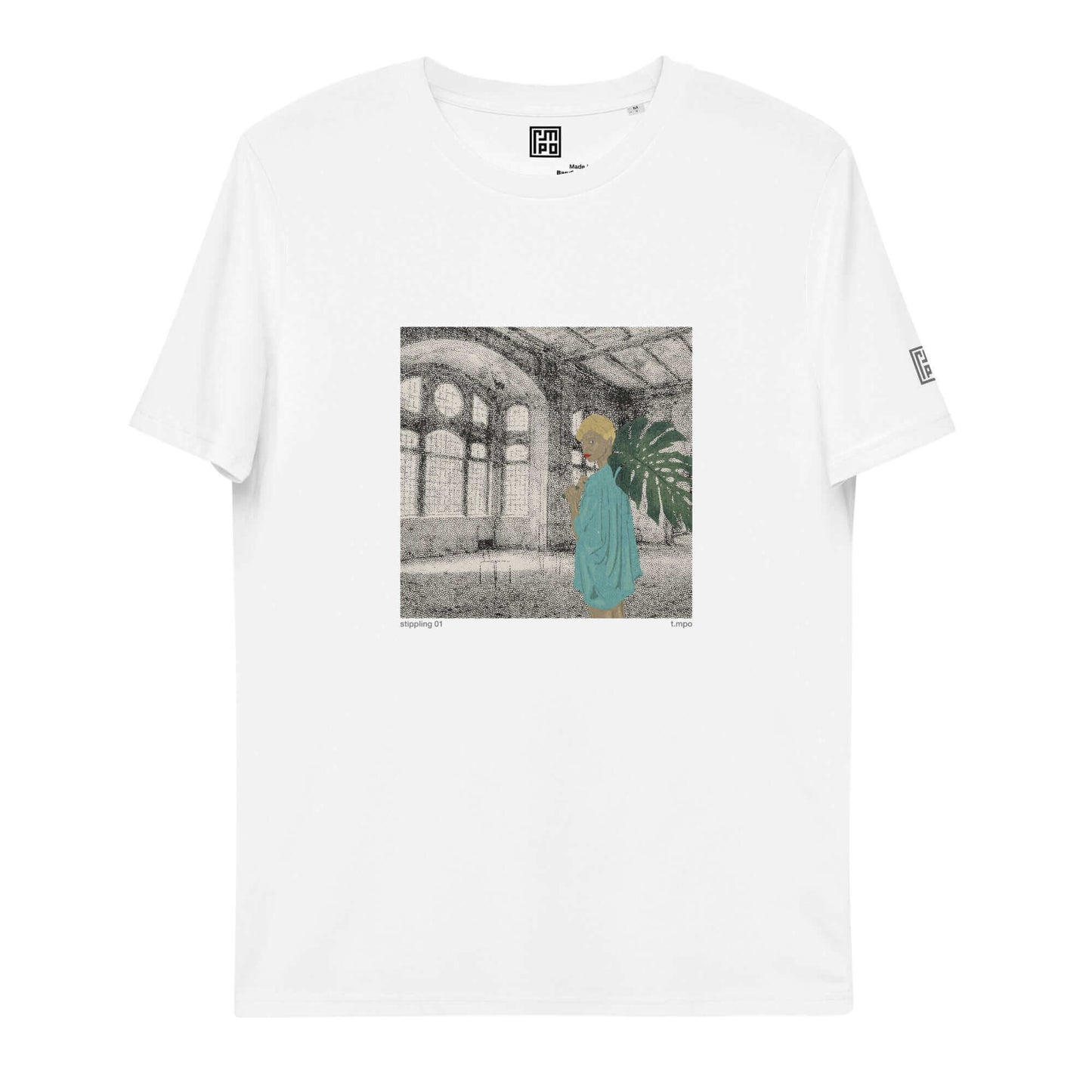 Eco-Friendly Unisex Organic Cotton Tee | Wearable Art